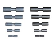 Dogbones van RVS of aluminimum